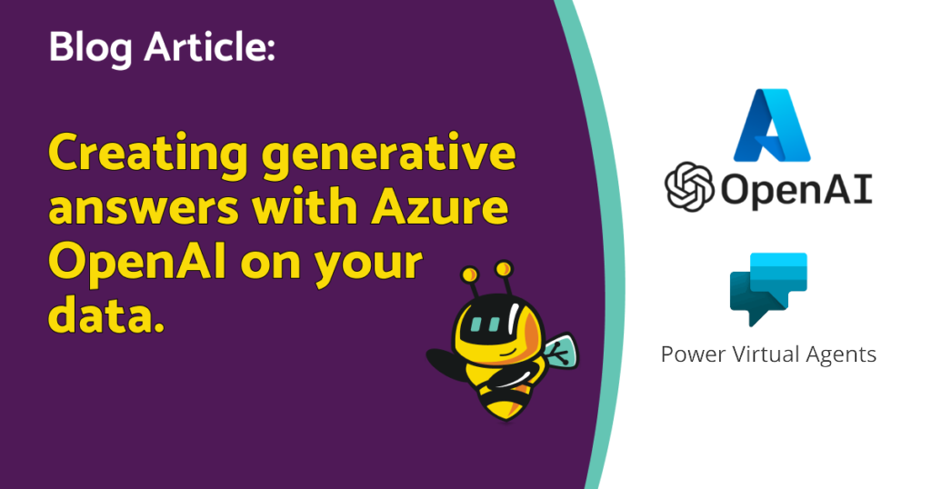 How to create generative answers with Azure OpenAI on your data ?