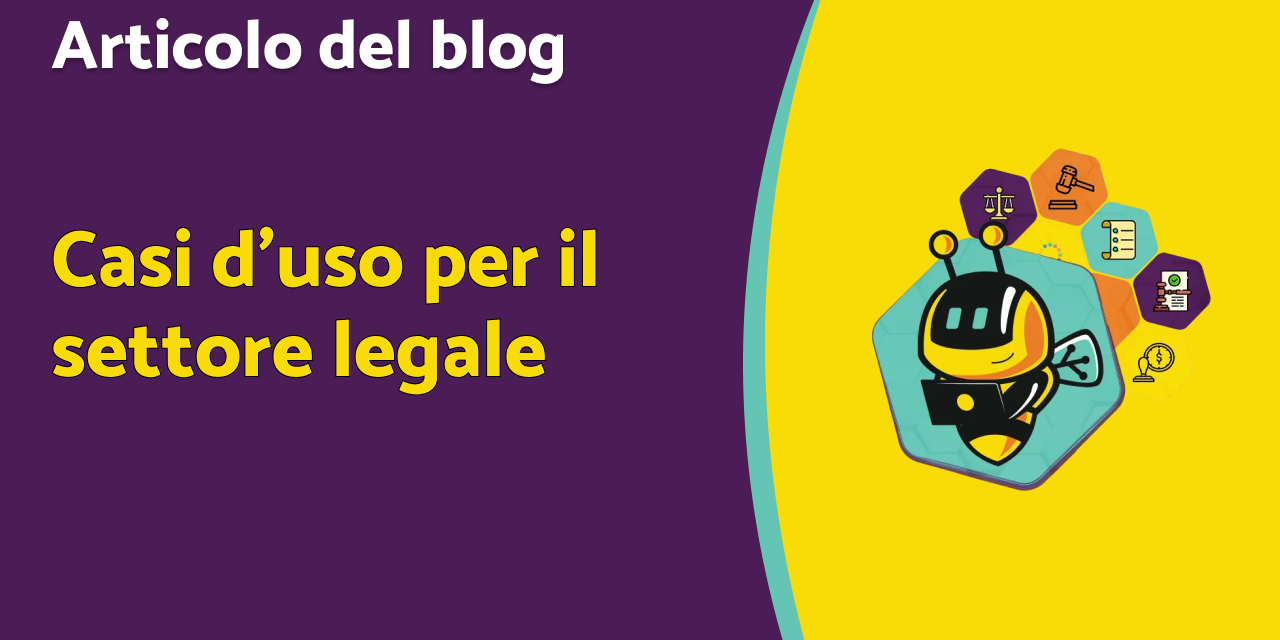 Casi d’uso per il settore legale