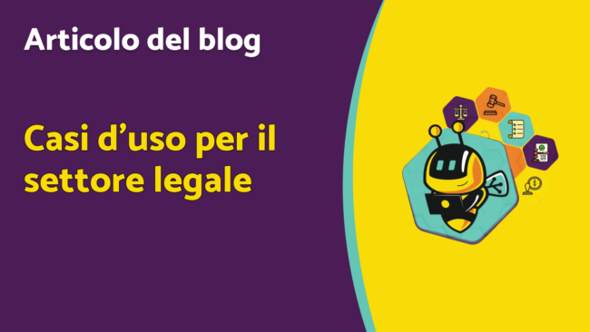 Casi d’uso per il settore legale